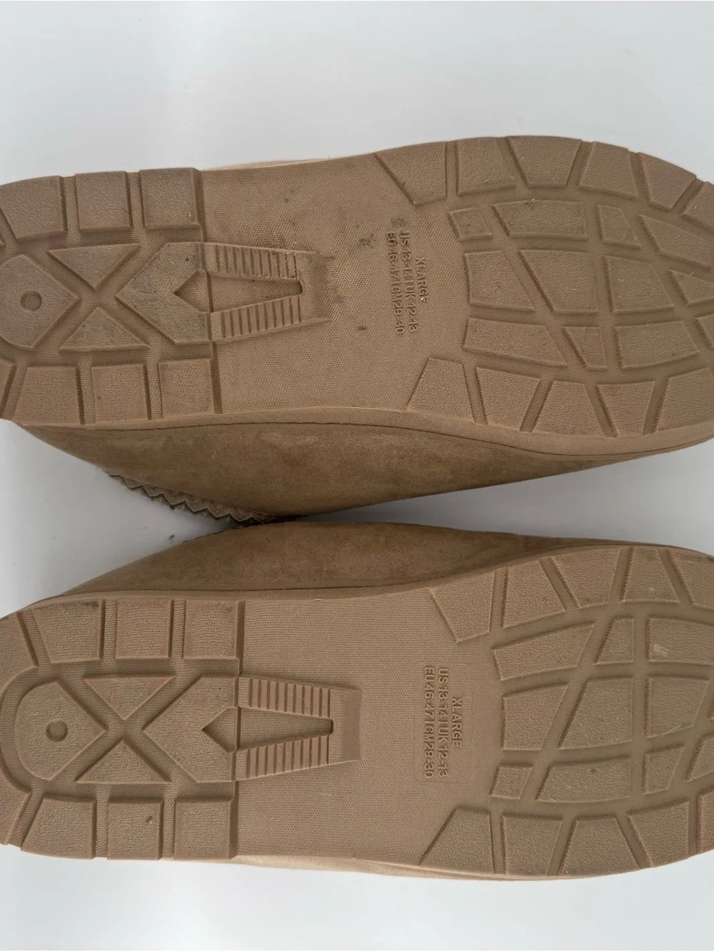 Dakine Tan Slip-On Fleece-Lined Loafers XL/US 13-14